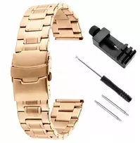 Comete Extremestyle universali 18 mm rožinio aukso spalvos apyrankė išmaniajam laikrodžiui + teleskopai