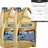 Ravenol Mtf-2 75w80 8l - transmisijos alyva