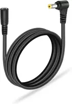 Gintooyun Dc 5.5x2.5mm prailginimo laidas, 90 laipsnių kampu, 3m