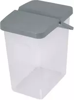 Branq - Būtinas namų apyvokos daiktas - Universalus skalbimo miltelių laikymo konteineris Unibox su dangteliu, be Bpa, 10l