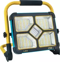 Ouside led statybinis prožektorius su trikoju, nešiojamas led prožektorius su 10500 mah baterija, c tipo ir saulės įkrovimas, 4 šviesos režimai - idealus remontui, statybvietei, avariniams atvejams