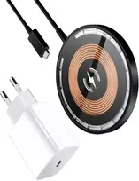 Aicase magsafe įkroviklis, magnetinis belaidis įkroviklis (20w maitinimo įkroviklis su 2m laidu, skirtas iphone 14 serijai, iphone 13 serijai ir kitiems magsafe įrenginiams)
