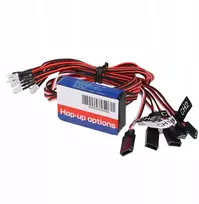 12 Led mirksinčių šviesų rinkinys 4 spalvų Rc 1/10 sunkvežimiui