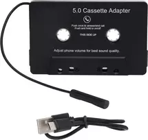 Automagnetola Kasetės adapteris automobilio radijui, kasetinio grotuvo adapteris audio kasetės Aux adapteris Mp3 automobilio radijo adapteris 5.0