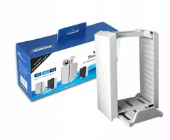 Dobe You2k Vertikalus stovas konsolei ir 12 žaidimų, tinka XBOX One S, baltas