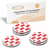 Magnetinis dūmų detektoriaus laikiklis 50 mm 5 vnt. lipnus, stiprus