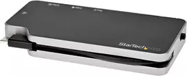 Startech.com Usb-c Multiport Adapteris: 4k Hdmi/vga, 10gbps Usb, Pd, Gbe