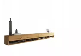 TV staliukas Bratex Šiuolaikiška tv spintelė apollo i, lowboard 280 cm, tv komoda