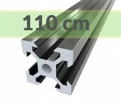 Konstrukcinis aliuminio profilis 20x20x1100 V-slot