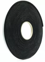 Lipni Epdm tanki sandarinimo juosta, storis 4 mm, 10 mm x 10 m, juodos spalvos putos
