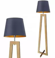 Volta Light Factory pastatomas šviestuvas medinis gaubtas Led E27 svetainei