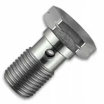 Tuščiaviduris varžtas M10x1,25 nerūdijantis plienas Inox (banjo varžtas)