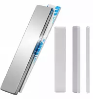 Neodimio magnetas plokštelinis lipnus M3 58x9x2,5 didelis stiprus N42