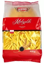 Krismark Maži vamzdeliai Penne makaronai salotoms, padažams, varškei Małopolski, 400g