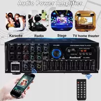 2000w Hifi bluetooth skaitmeninis stereofoninis garso stiprintuvas