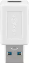 Goobay 55225 Usb-c / Usb-a Otg Super Speed adapteris įkrovimo laidams prijungti - konvertuoja Usb-a lizdą į Usb-c lizdą