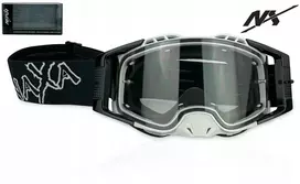 Naxa Premium Cross/atv/dh akiniai su nuimamu kietu stikliuku, Anti-fog, sertifikuoti
