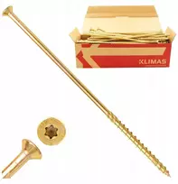 Stogo konstrukcijų medvaržčiai 10x360 kūginiai torx 25 vnt Klimas Wkcs-10360