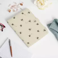 Vq universalus dėklas 7–8 colių planšetiniam kompiuteriui – folio tipo dėklas su stovu, 3 reguliuojamais kampais ir „bee Designer Print“ raštu (cath Kidston)