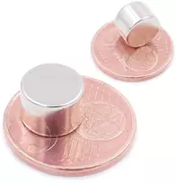 Brudazon 5 mini diskiniai magnetai 10 x 7 mm n52 stipriausio lygio neodimio magnetai itin stiprūs magnetai modelių gamybai, nuotraukoms, lentai, skelbimų lentai, šaldytuvui, rankdarbiams, itin stiprus magnetinis diskas