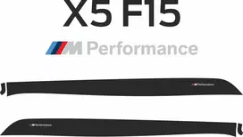 Lipdukai Bmw X5 F15 M Performance juostos 3m plėvelė