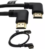 Larrits trumpas Hdmi 2.1 kabelis 8k 60hz 4k 120hz 90 laipsnių kampu, skirtas Ps5 Ps4 Tv Dvd grotuvams projektoriams kompiuteriams Pc monitoriams (50 cm stačiu kampu)