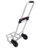 Sack Truck aliumininis sulankstomas vežimėlis transportavimui 100 kg keliamoji galia apsipirkimui, kelionėms, kraustymuisi