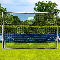 Futbolo vartų tinklai su taikiniais, 3 m x 2 m