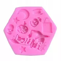 Dekorynka silikoninė forma dervai Halloween Bfs216