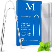 Basic concepts liežuvio grandiklis (2 vnt.), mažina blogą burnos kvapą (kelioniniai dėklai įtraukti), nerūdijančio plieno liežuvio valiklis, metalinis liežuvio grandiklis suaugusiems, gaivesnis