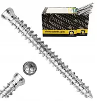 Domax Varžtai rėmams valcuoti Torx 7,5x72 100vnt