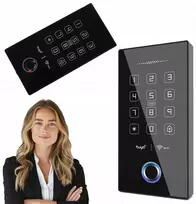 Kodinė durų spyna rfid kortelė pin piršto atspaudas 13,56 mhz wifi tuya