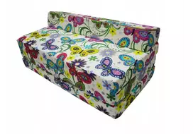 Lova Sofa fotelis čiužinys sulankstomas išlankstomas 120x200x10cm Garden