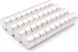 Brudazon 40 mini diskiniai magnetai 9 x 5 mm N52 stipriausio lygio neodimio magnetai itin stiprūs magnetai modeliavimui, nuotraukoms, lentai, skelbimų lentai, šaldytuvui, rankdarbiams, ypač stiprus magnetinis diskas