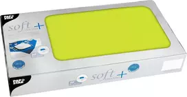 Papstar Soft Selection staltiesės, į audinį panaši vilna 20 Plus 80 x 80 cm žalsvai gelsva, 84917