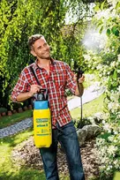 Gloria slėginis purkštuvas Autopump rinkinys | Sodo purkštuvas | 5 l talpa | Purkštuvas su baterija / veikimas su baterija | Nereikia sunkaus pumpavimo | Automatinis slėgio sukūrimas | Pastovus purškimo modelis