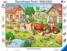 Ravensburger Rėminė dėlionė 06582 Mano Mažoji Ferma