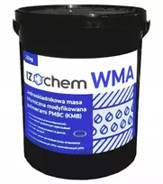 Izochem Wma Kmb masė pamatų izoliacijai 20kg bituminė izoliacinė danga