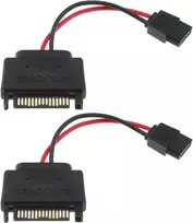 Sata 15pin Male į 6pin Female Adapteris Cd/dvd/hdd