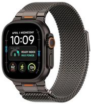 (Gunmetal) Apyrankė Apple Watch 8 / 9 / 10 / 11 / 12 / SE / Ultra (44 / 45 / 46 / 49 mm) "Tech-Protect Milano Vanguard"