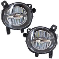 LED priekiniai rūko žibintai BMW F30 F31 F34 (nuo 2011 m.), kairė ir dešinė, komplektas (2 vnt.)