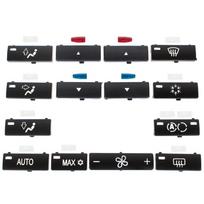 Klimato kontrolės skydelio mygtukų komplektas BMW E39 (1995–2004 m.) (14 vnt.)