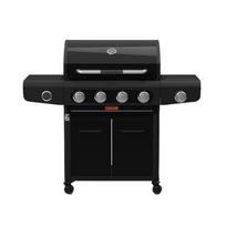 Dujinis grilis Barbecook Gas Barbecue Siesta 412 Graphite, 132 × 56 × 118 cm