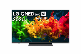 Televizorius LG 55QNED8EB3B QNED 4K evo AI Mini LED, Juoda