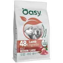 Oasy Sausas maistas šunims DLPOASKAS0020, 10kg, 25% baltymų, 16% riebalų, ėriena, monoproteinas, be glitimo, be sojų