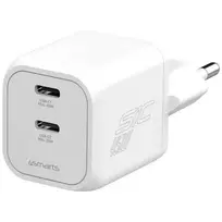 4smarts PDPlug SiC Dual 45W 2C Charger, white