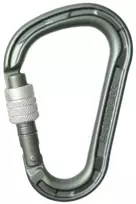 Rock Empire Edelrid 737990006630 laipiojimo karabinas, užsegimas, D formos, aliuminis, metalinis, 1 vnt.