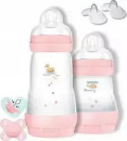 Mam Akcesoria Mam Priedai Kūdikių buteliukas nuo pilvo pūtimo 320 ml mergaitėms MAM