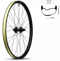 Galinis 29 colių dviračio ratas WTB CZR i30, 148 × 12 mm