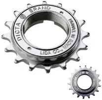 Dviračio laisvosios eigos žvaigždutė Shimano, 20 dantų, sidabrinė